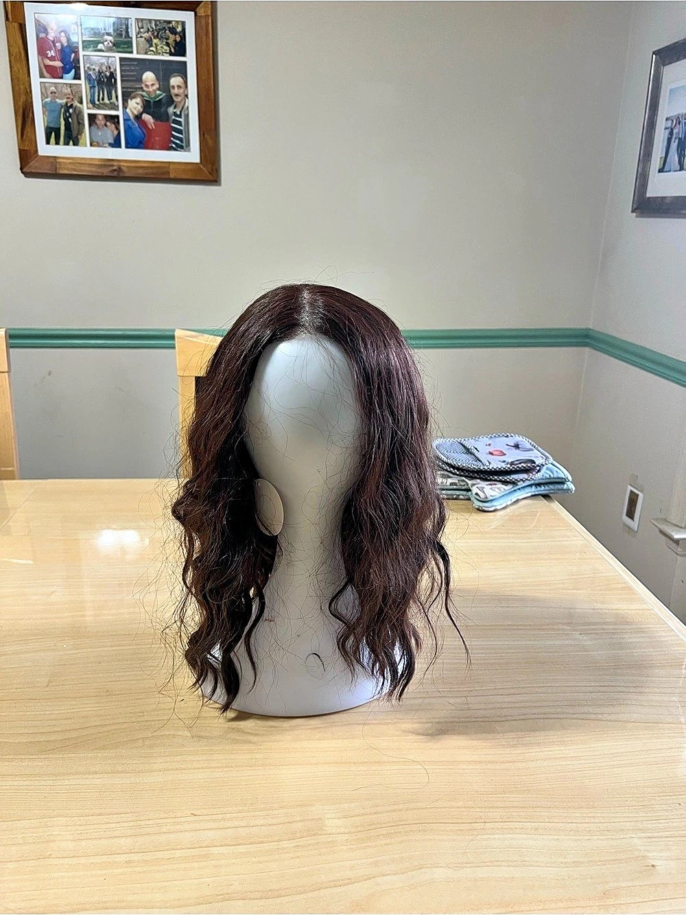 Brown Wavy Lace Front Wig